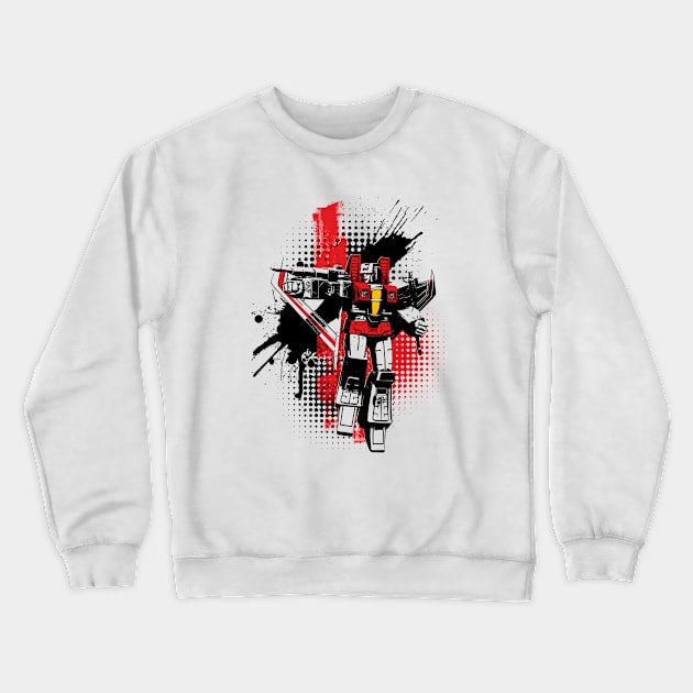 STARSCREAM - TRASH POLKA STYLE Crewneck Sweatshirt by ROBZILLA